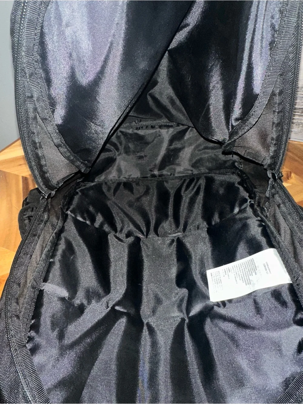 Hurley Black, Gray & Teal Camo Backpack